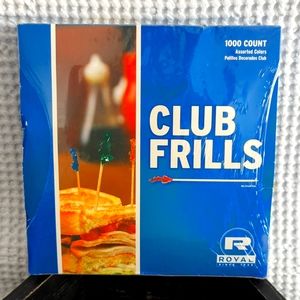 1000 count Club Frills by Royal